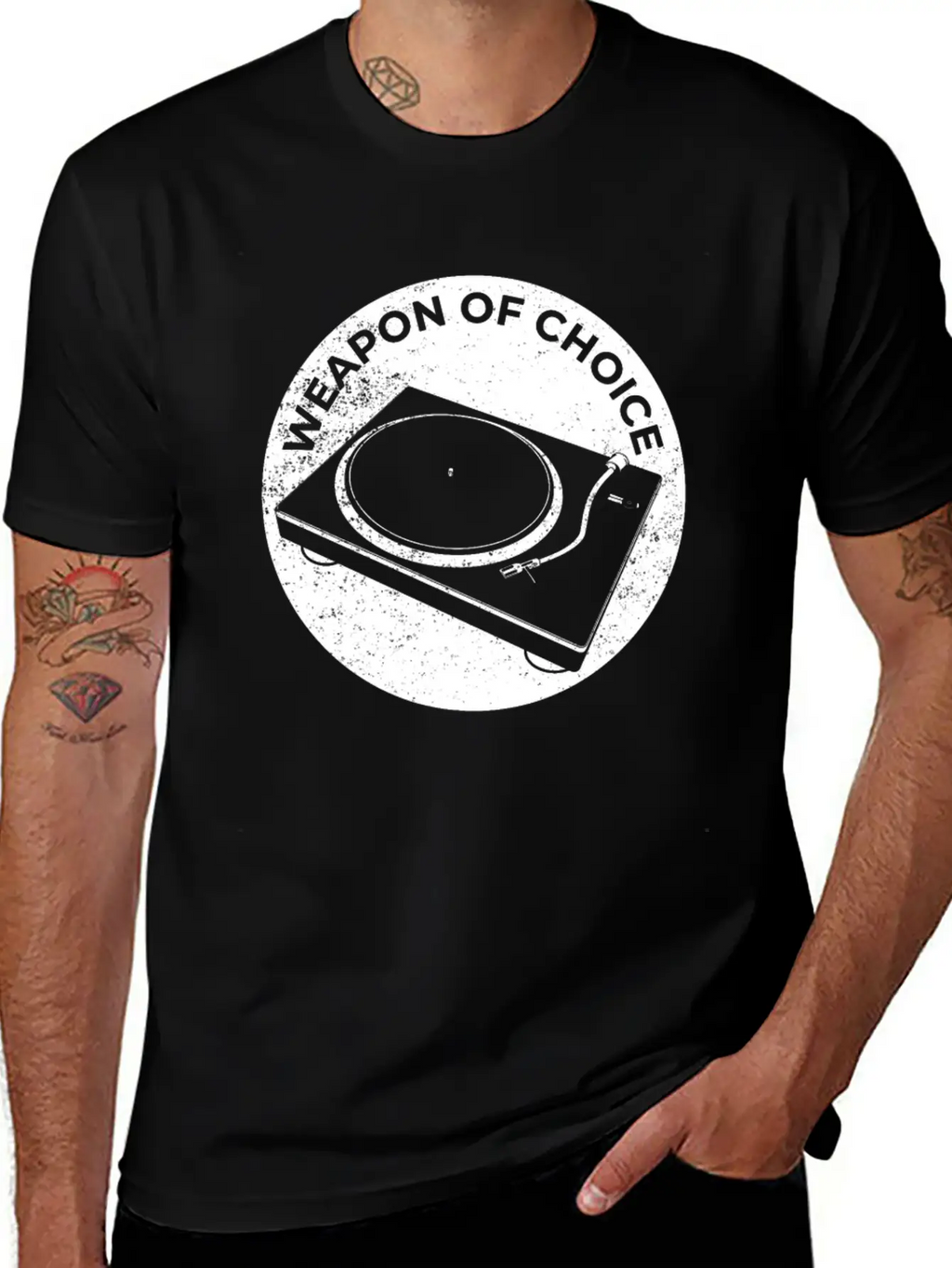 DJ Unisex Casual T-Shirt – Clean Design For Daily Comfort