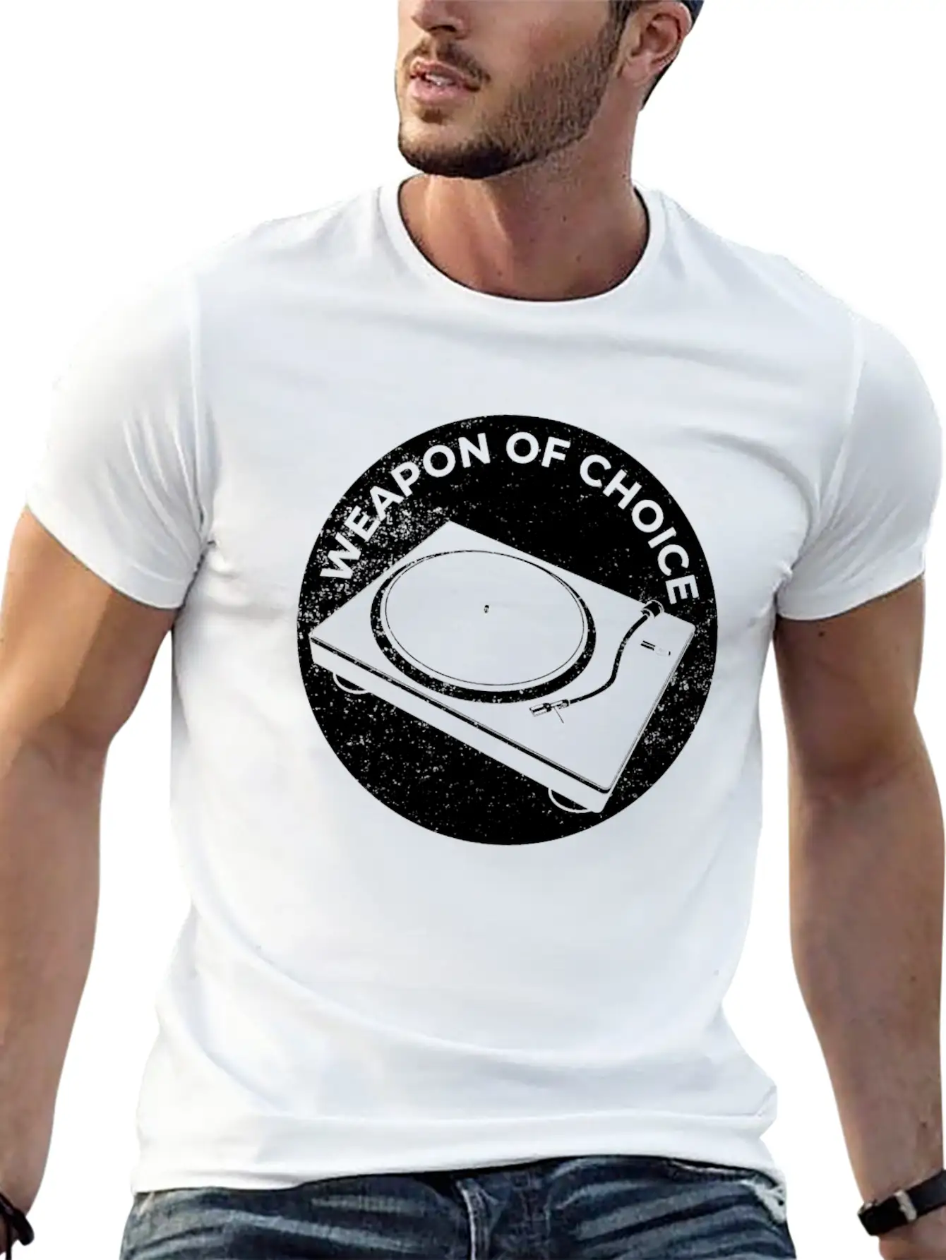 DJ Unisex Casual T-Shirt – Clean Design For Daily Comfort