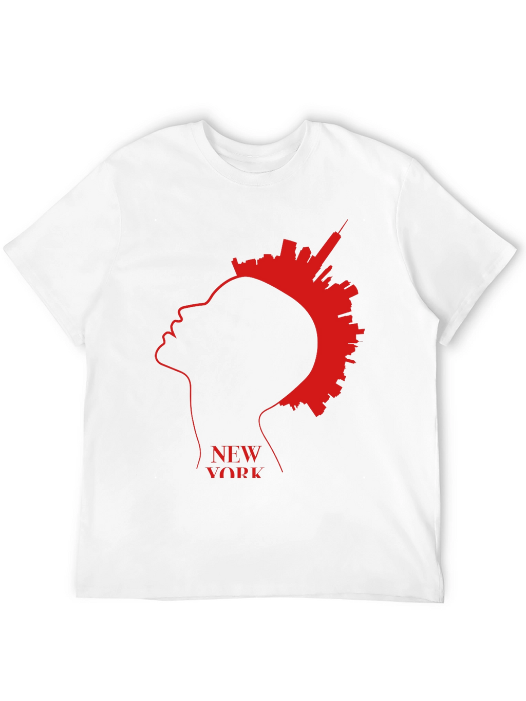 New York Skyline Silhouette T-Shirt