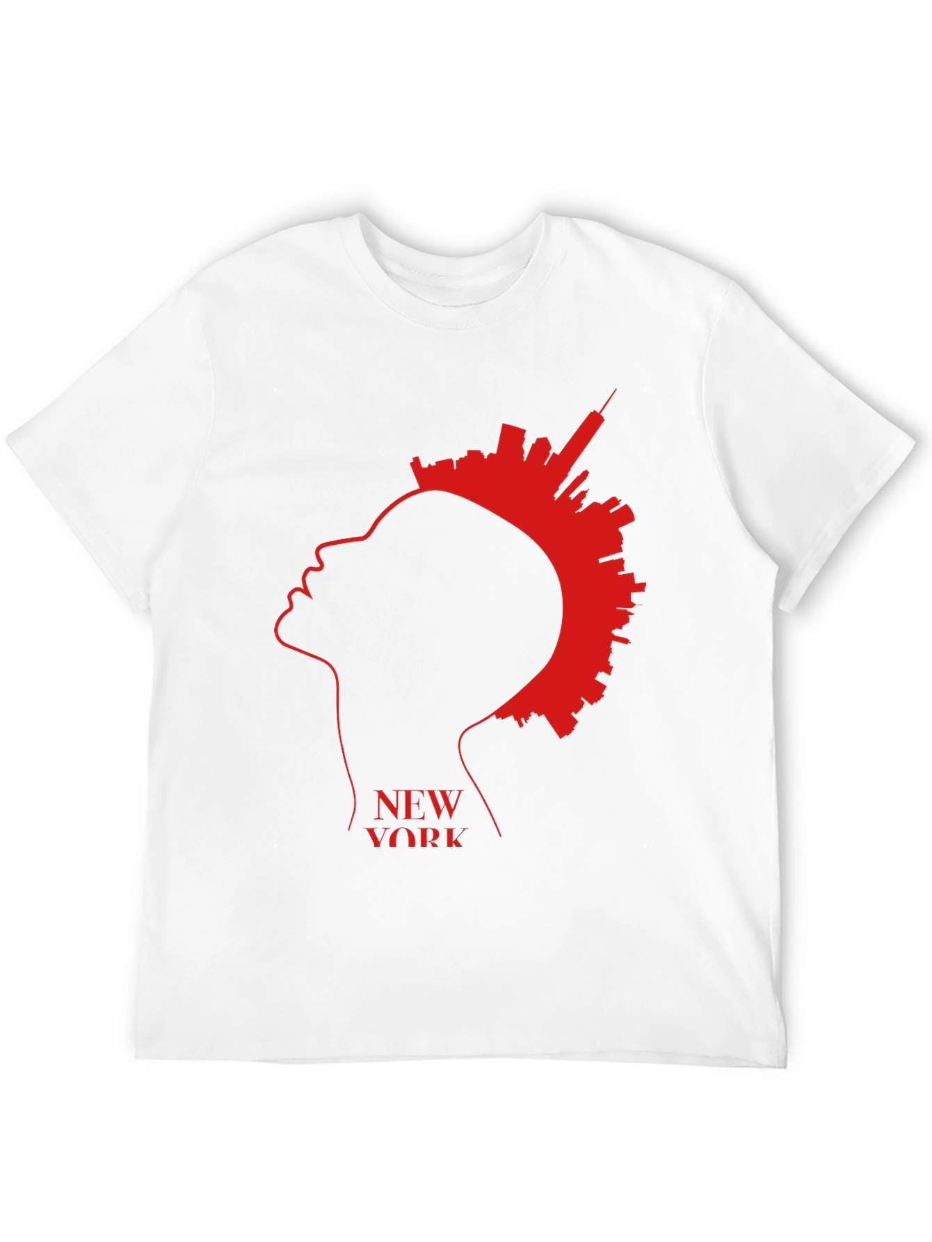 New York Skyline Silhouette T-Shirt
