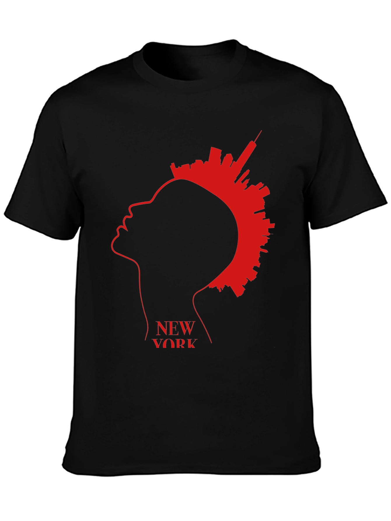 New York Skyline Silhouette T-Shirt