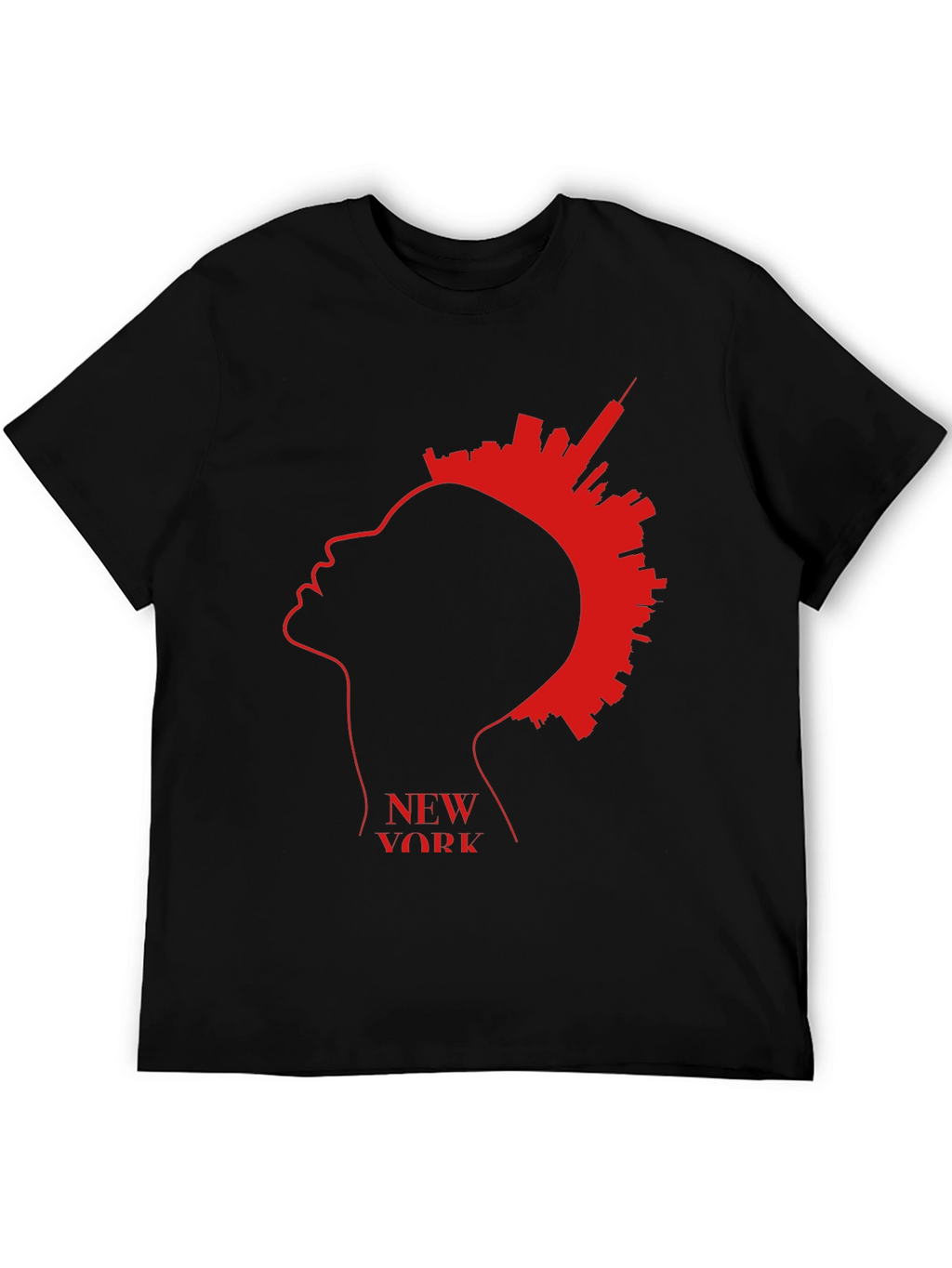 New York Skyline Silhouette T-Shirt