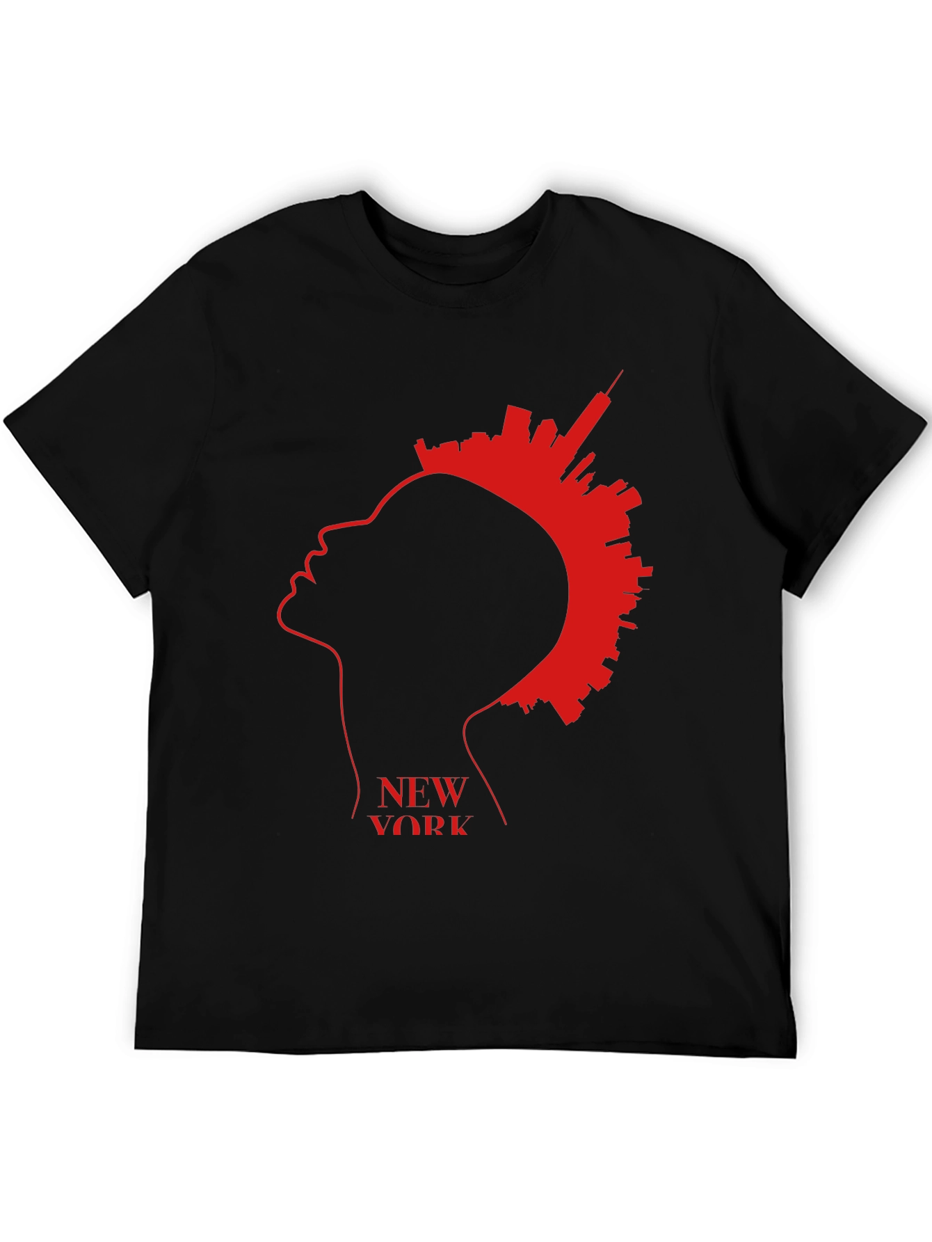New York Skyline Silhouette T-Shirt