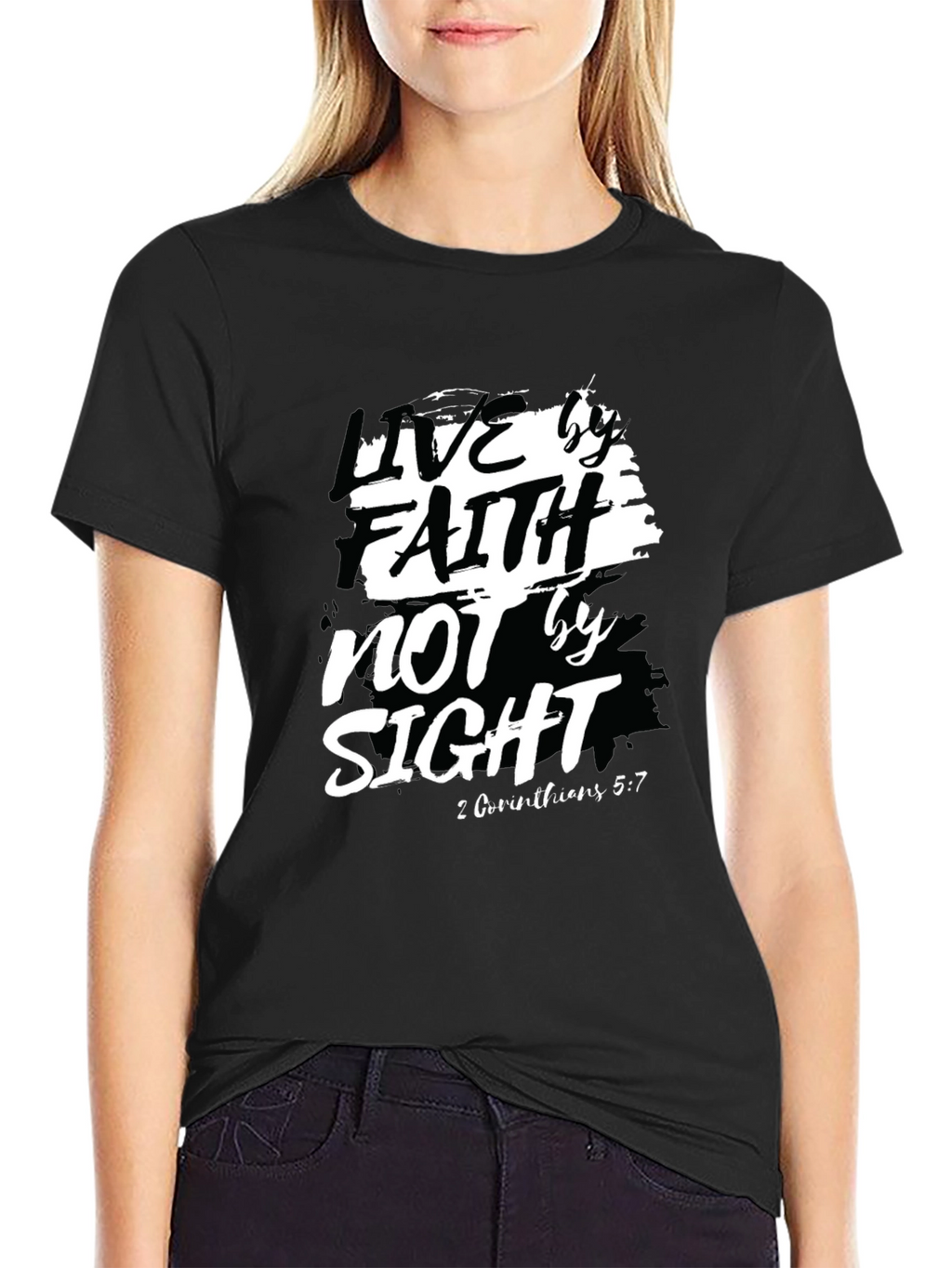 Faith Over Sight T-Shirt - Christian Apparel