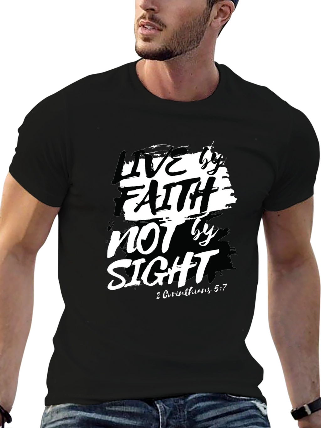 Faith Over Sight T-Shirt - Christian Apparel