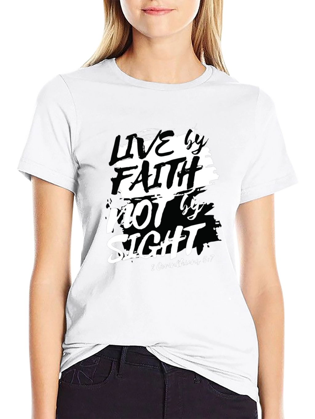 Faith Over Sight T-Shirt - Christian Apparel