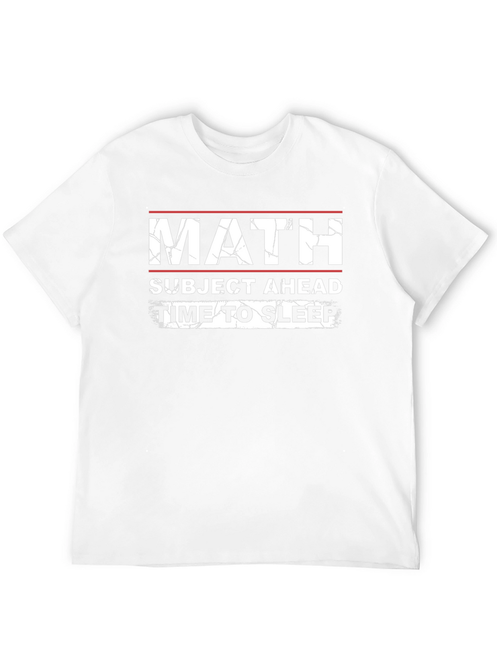Math Subject Ahead Funny T-Shirt