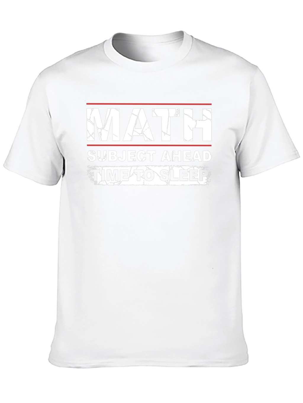 Math Subject Ahead Funny T-Shirt