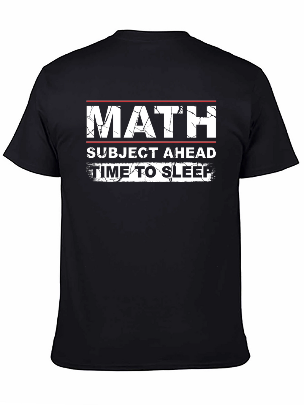 Math Subject Ahead Funny T-Shirt