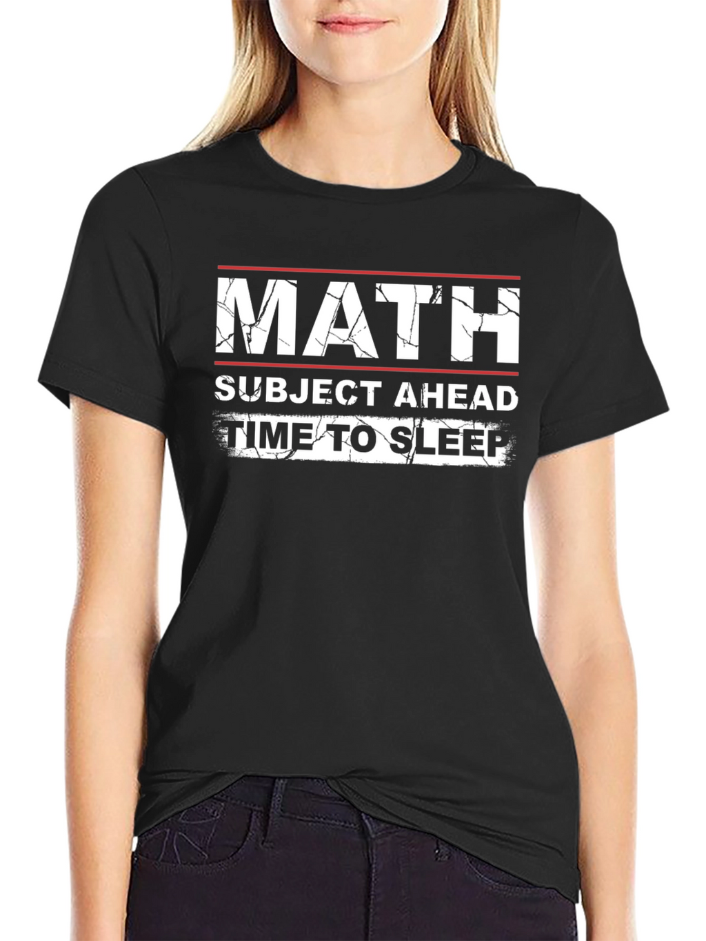 Math Subject Ahead Funny T-Shirt
