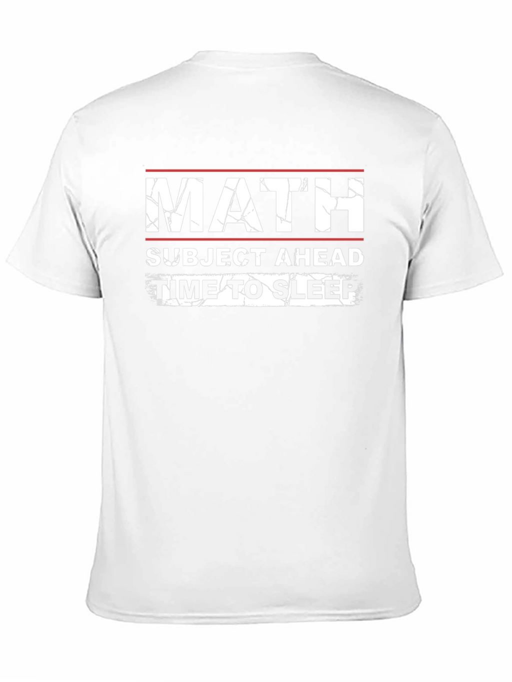 Math Subject Ahead Funny T-Shirt