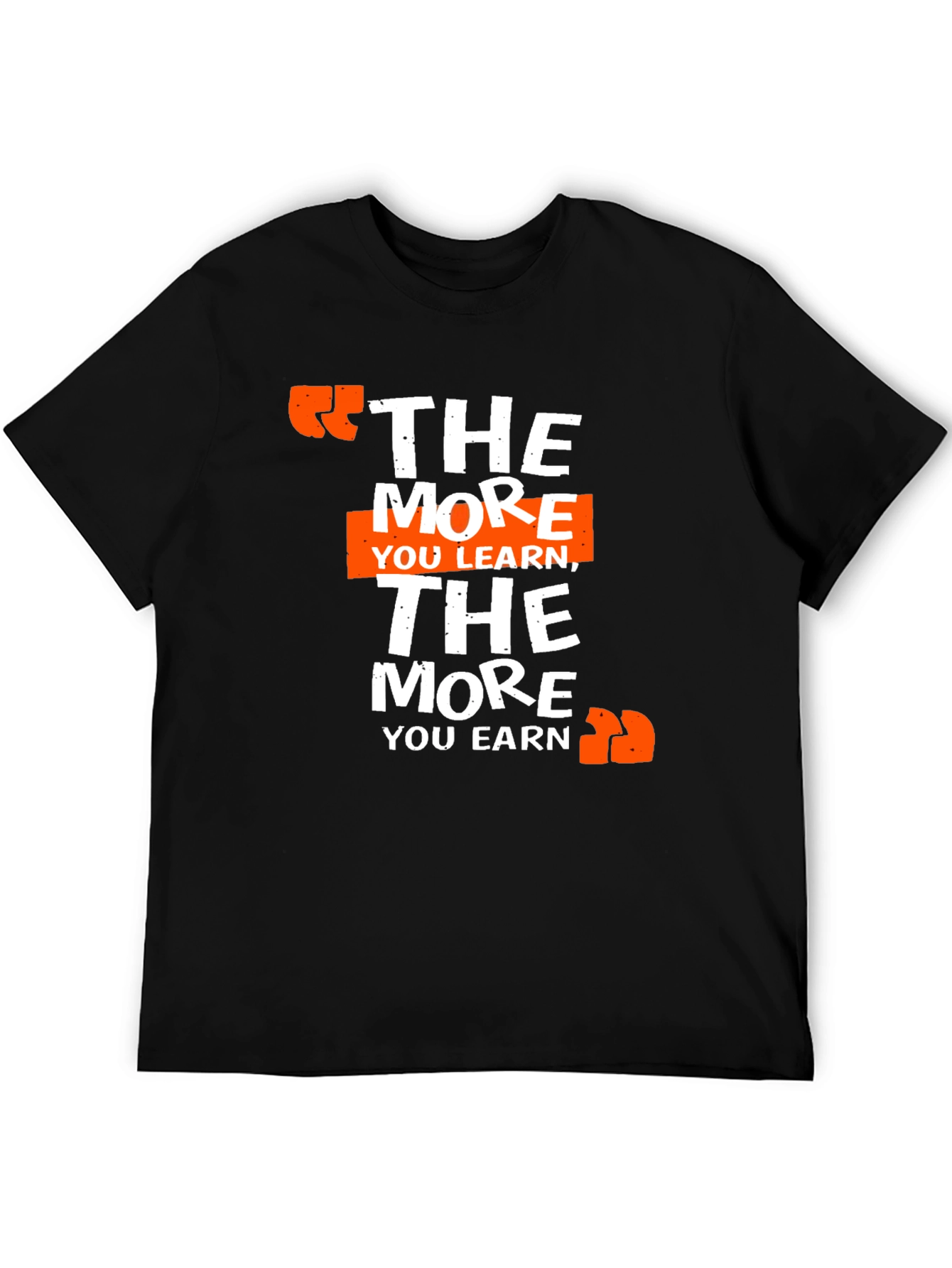 The More You Learn Graphic Tee