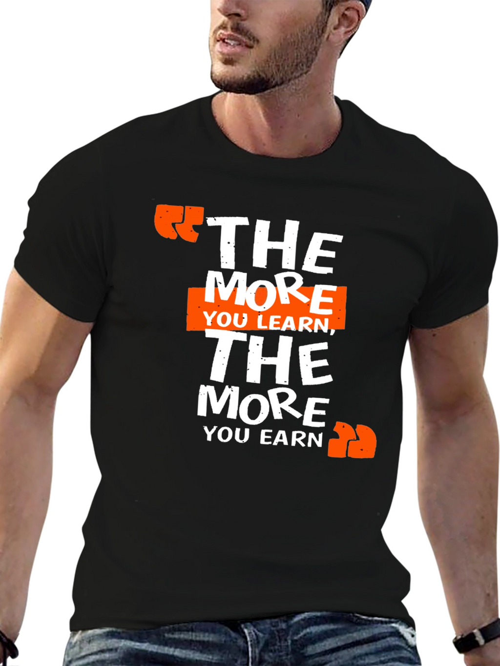 The More You Learn Graphic Tee