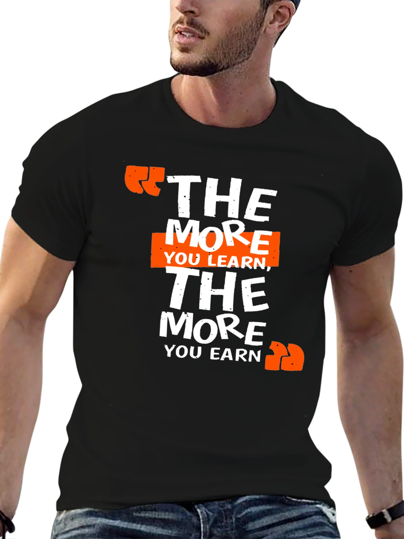 The More You Learn Graphic Tee