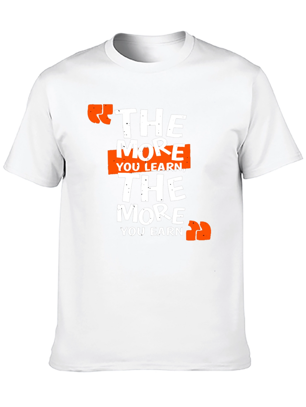 The More You Learn Graphic Tee
