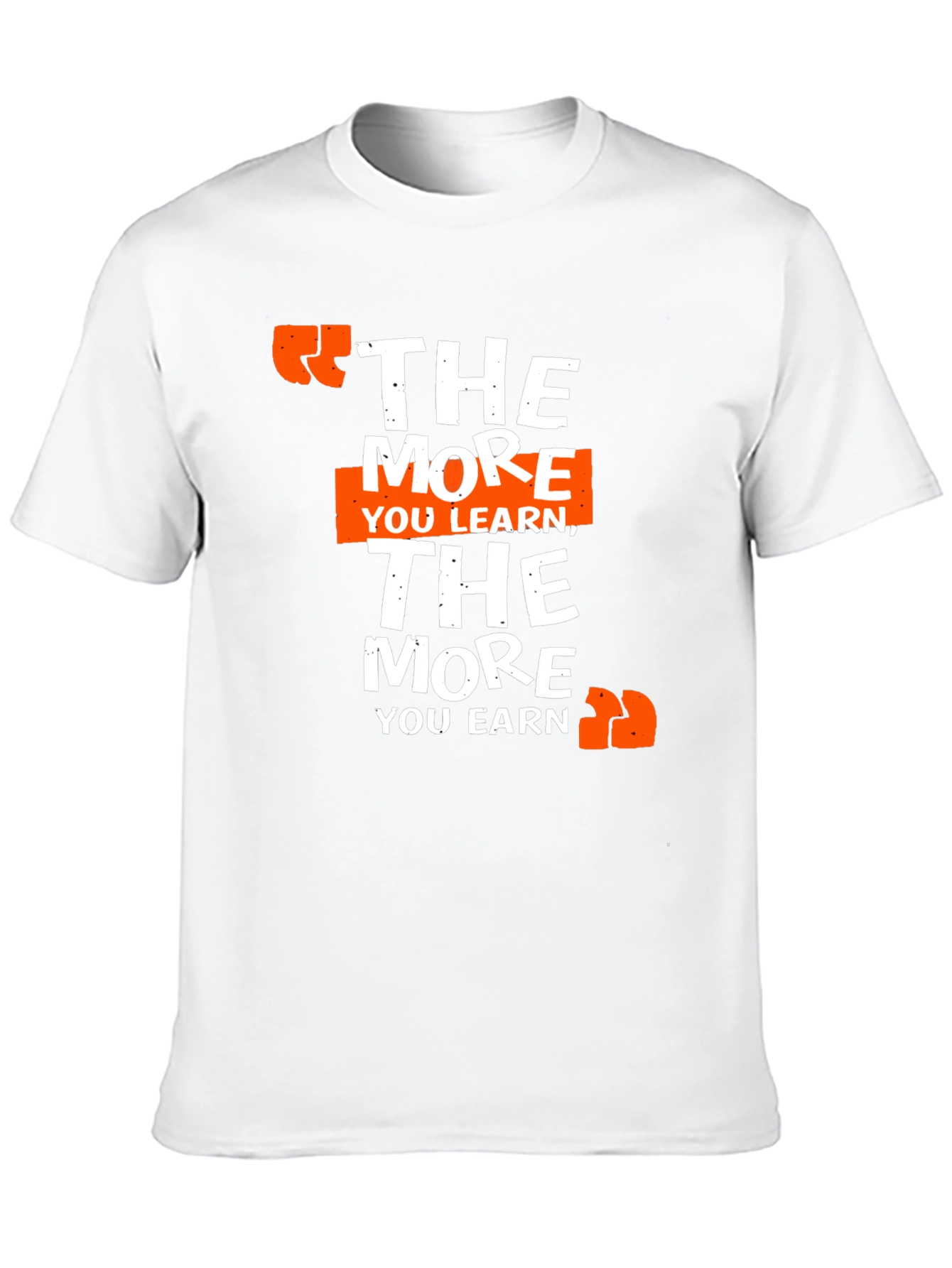 The More You Learn Graphic Tee