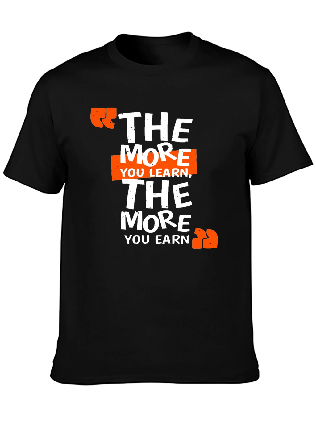The More You Learn Graphic Tee