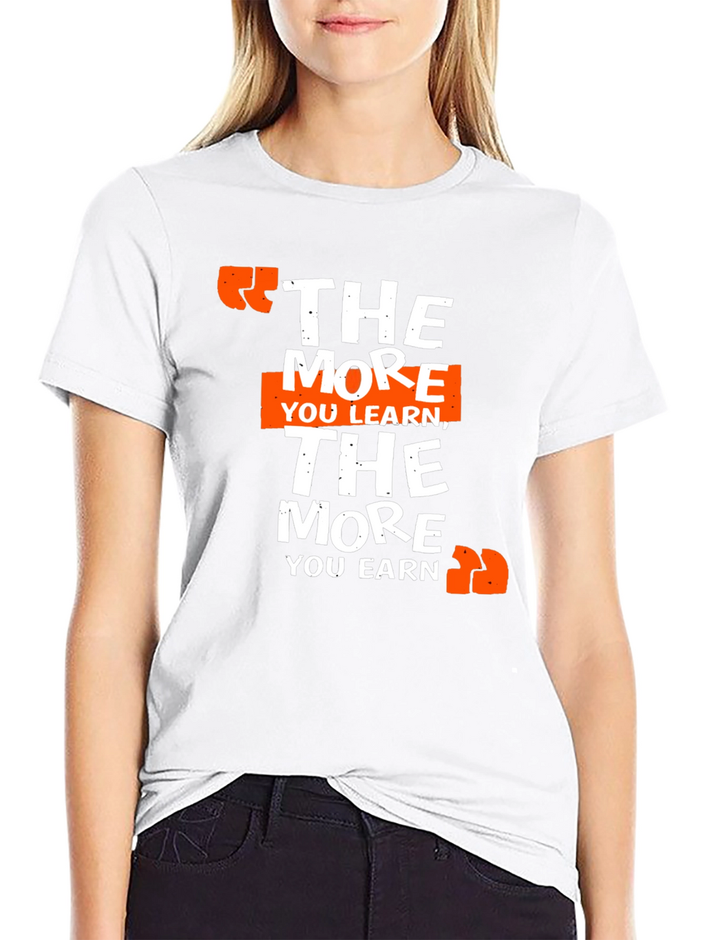 The More You Learn Graphic Tee