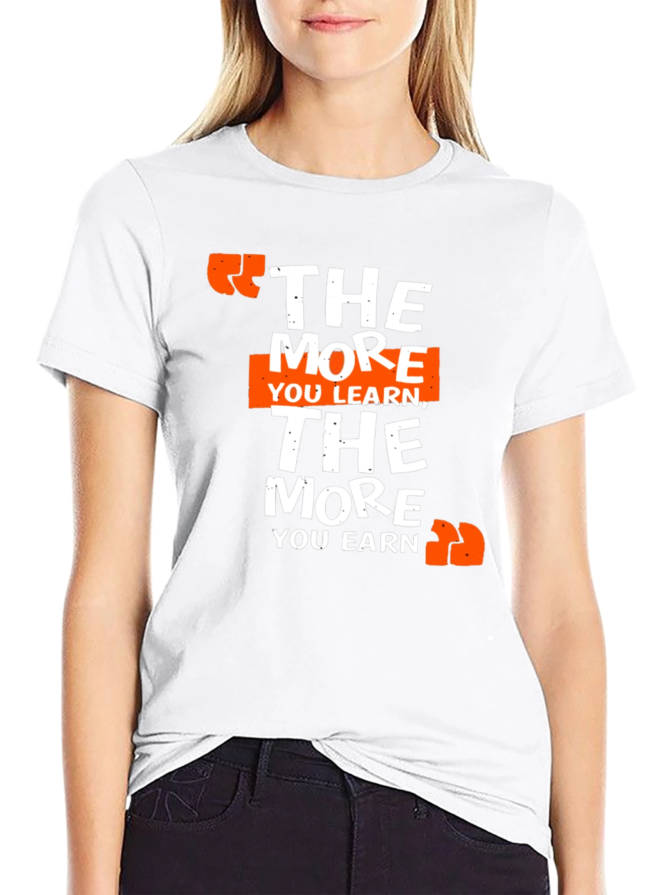 The More You Learn Graphic Tee