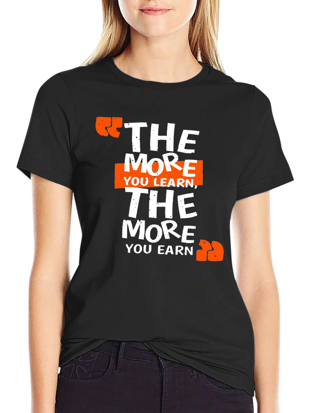 The More You Learn Graphic Tee