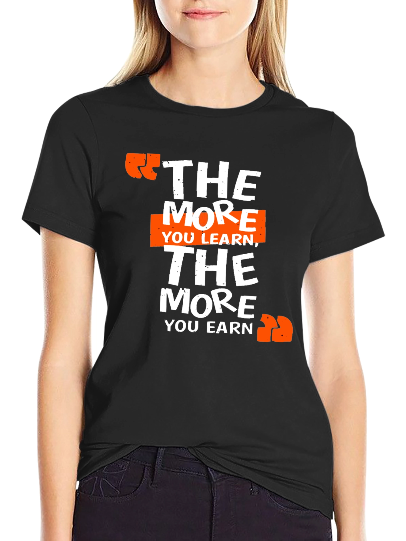 The More You Learn Graphic Tee