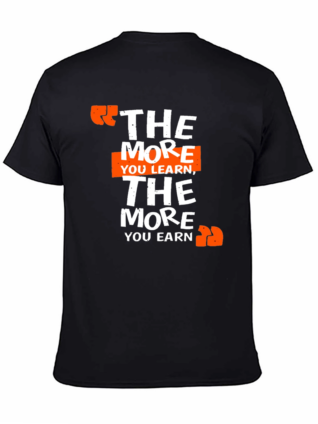 The More You Learn Graphic Tee
