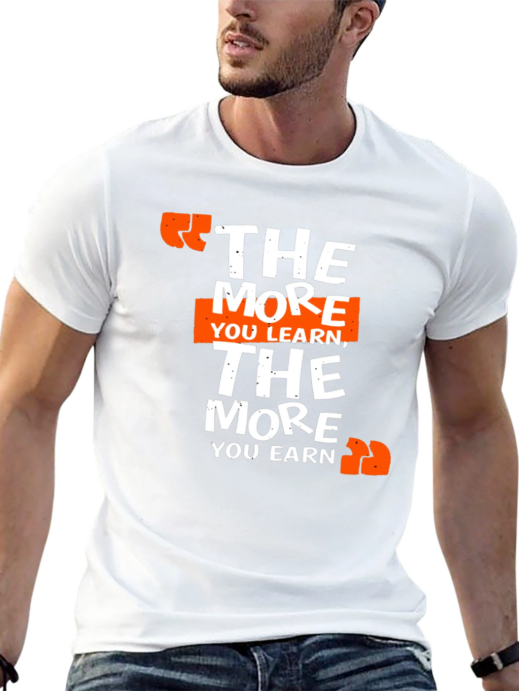 The More You Learn Graphic Tee