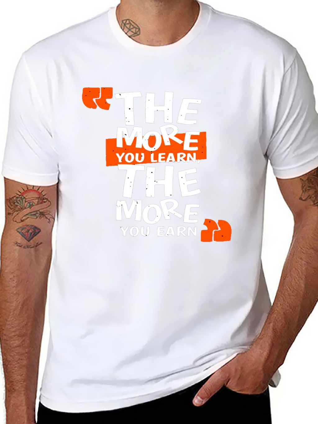 The More You Learn Graphic Tee