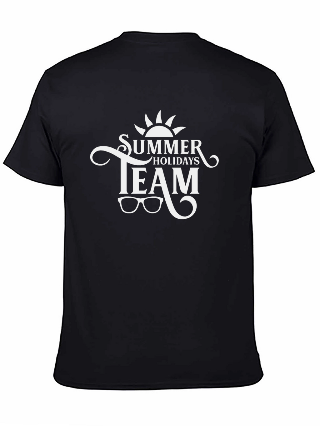 Summer Holidays Team Black T-Shirt