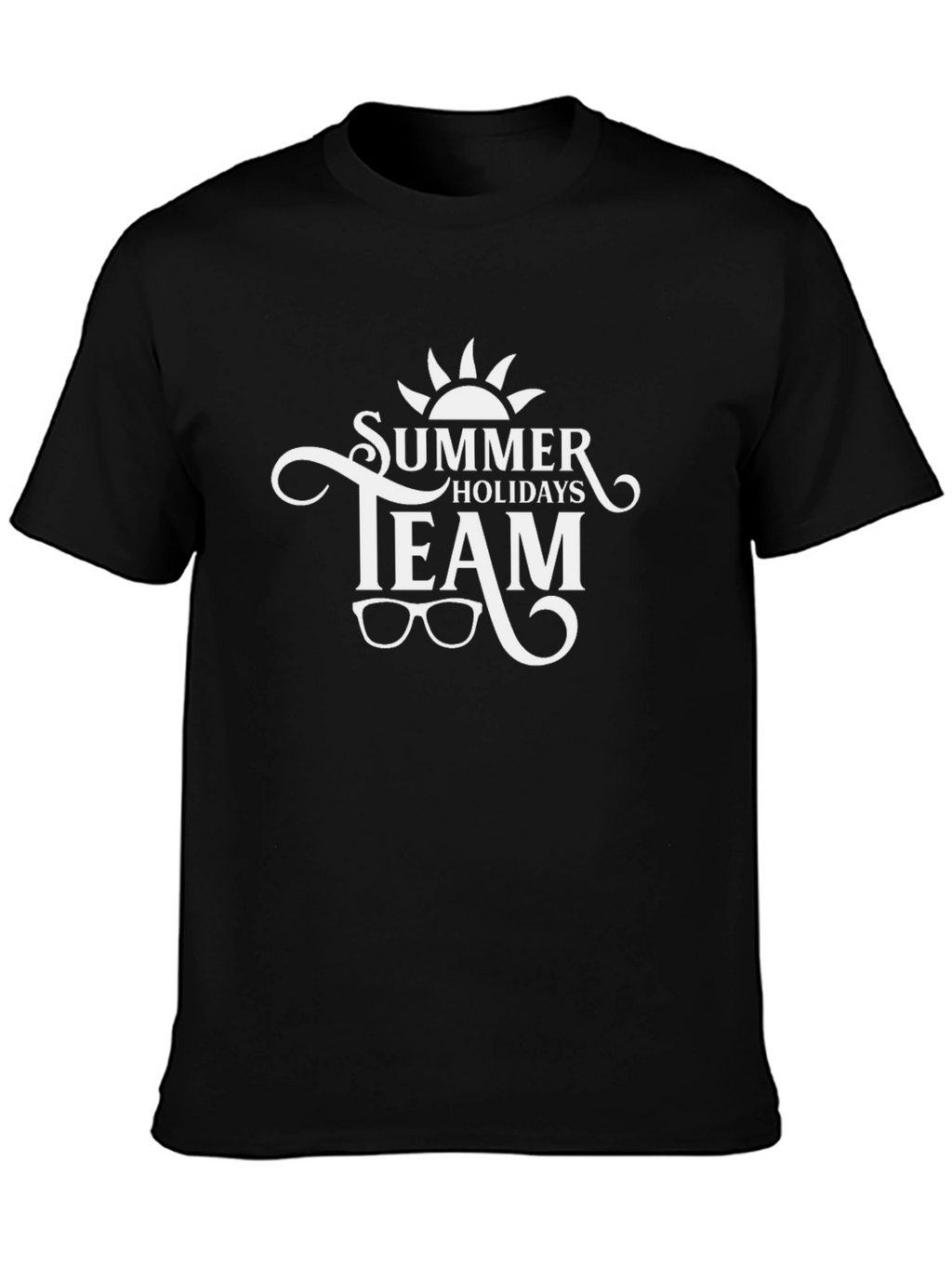 Summer Holidays Team Black T-Shirt