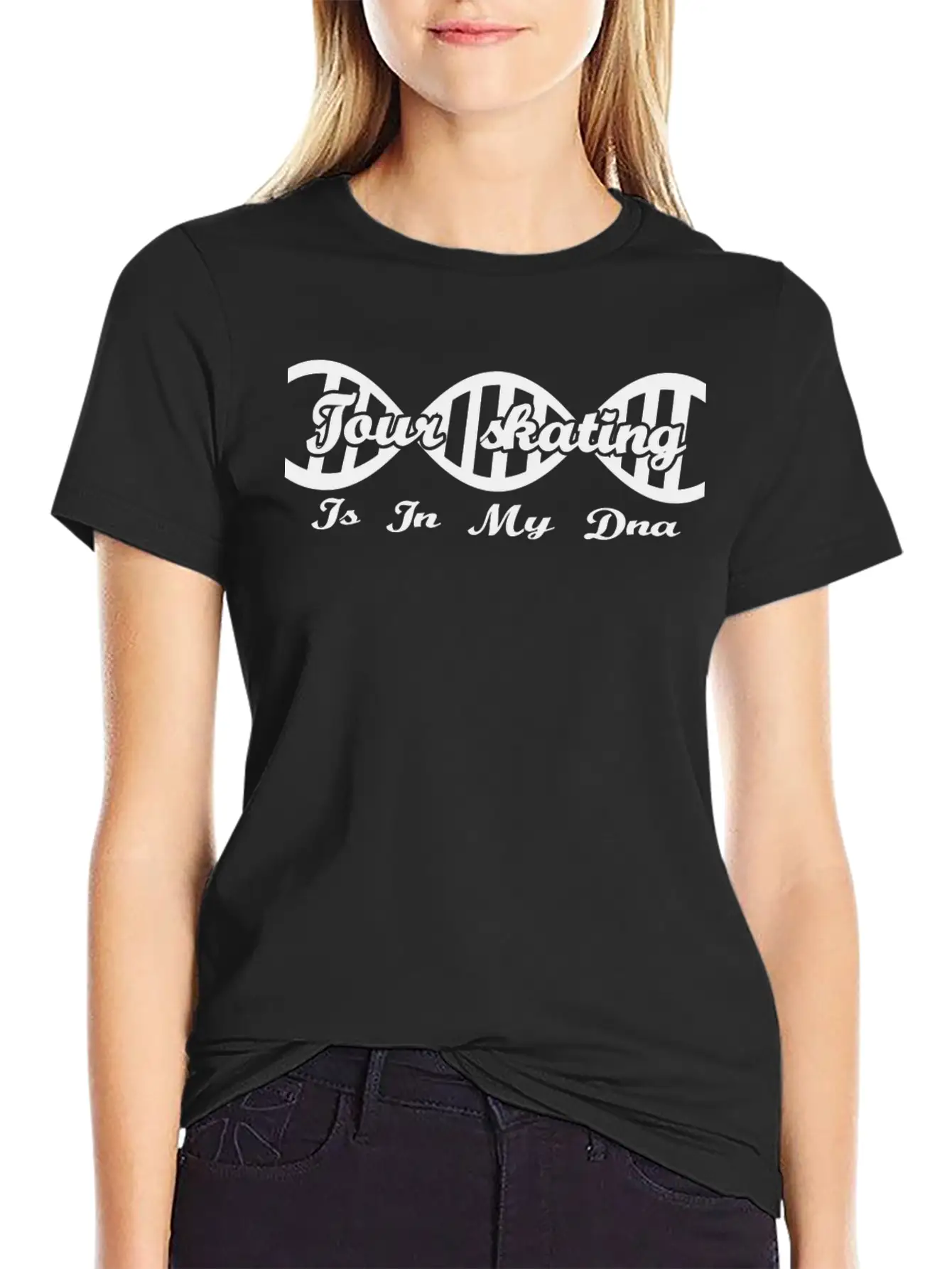 Dna Dns Evolution Geschenk Hobby Tour Skating Timeless Short Sleeve Tee – Comfy And Minimalist Design