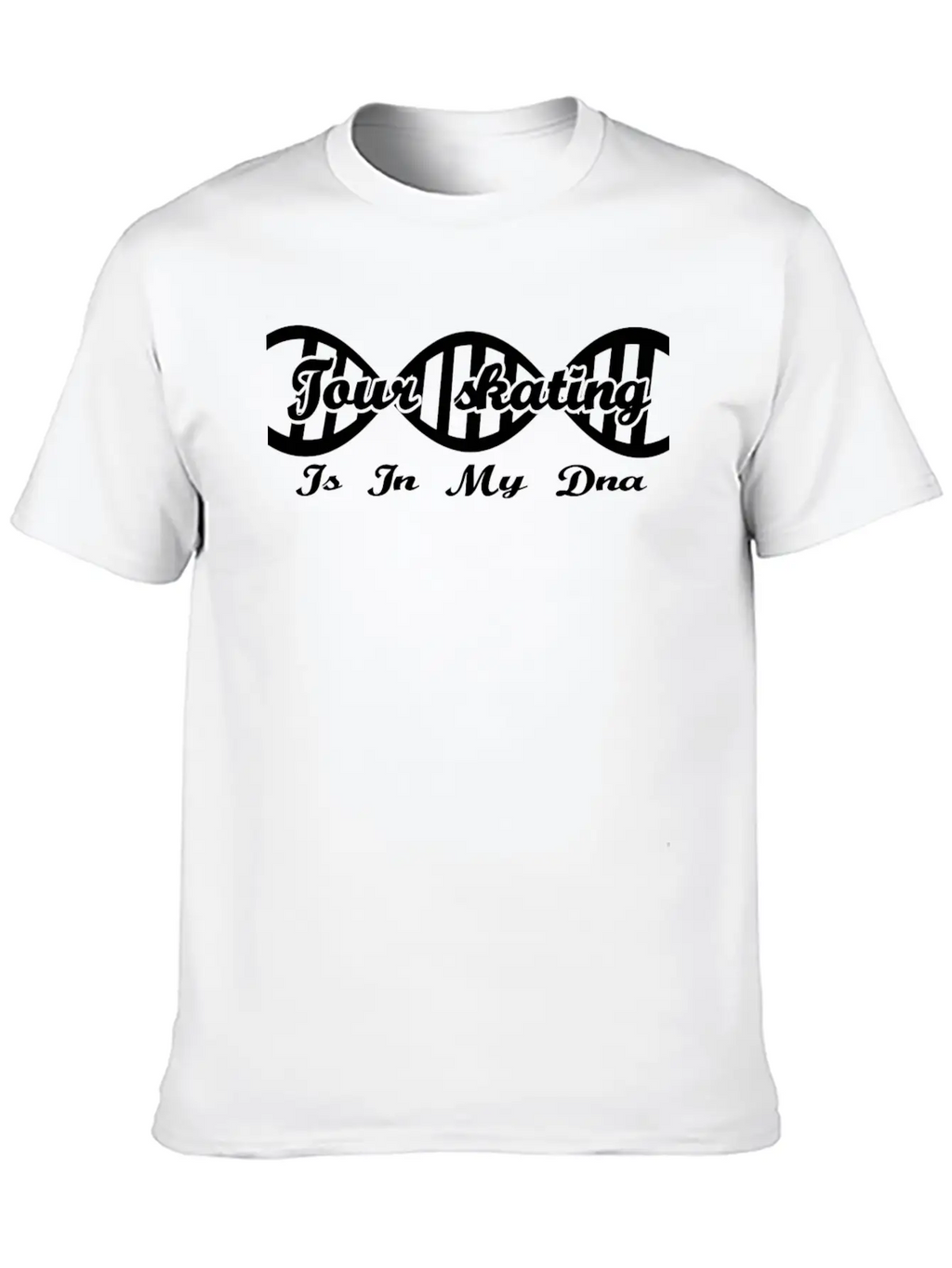 Dna Dns Evolution Geschenk Hobby Tour Skating Timeless Short Sleeve Tee – Comfy And Minimalist Design