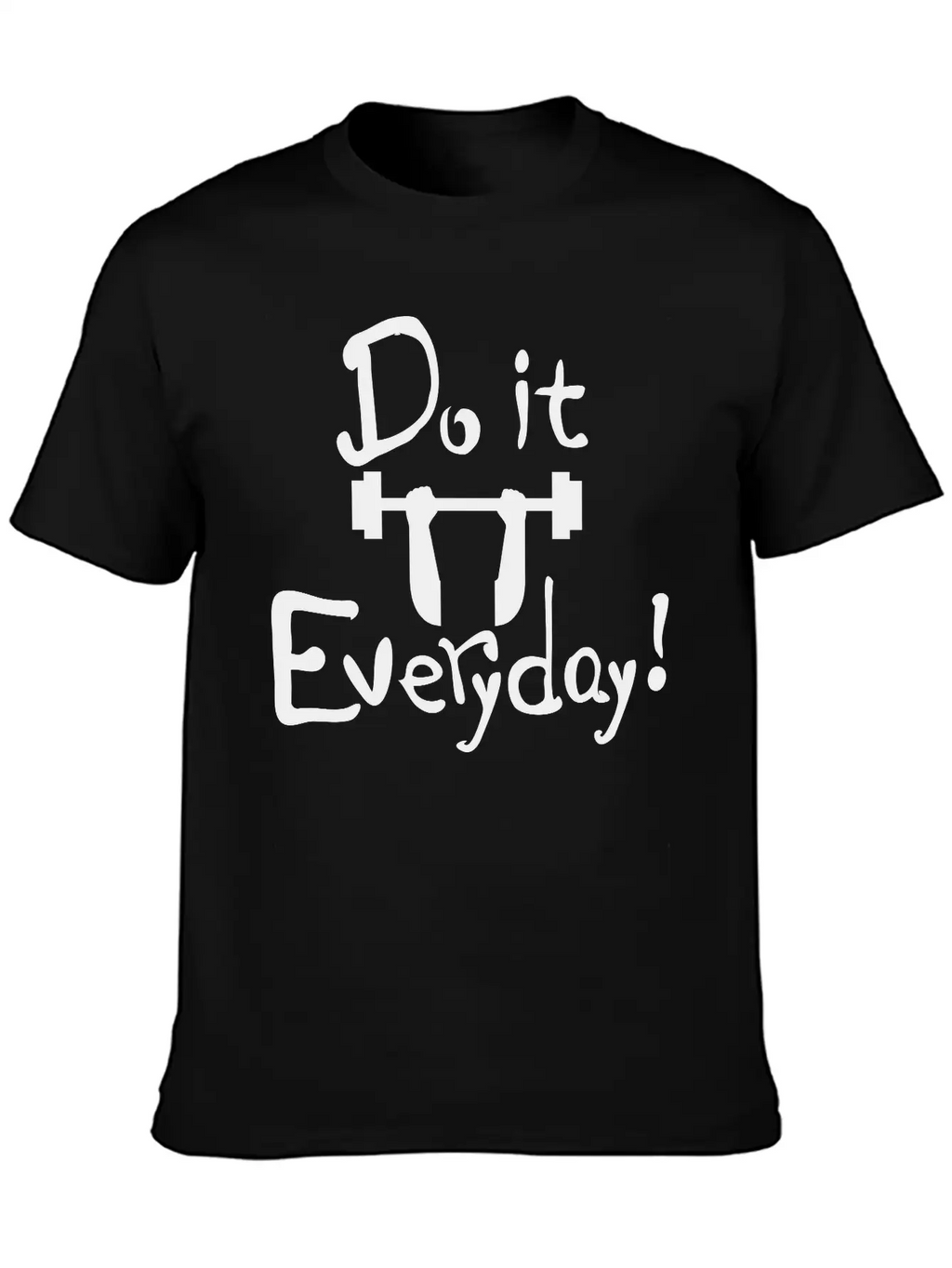 Do It Everyday Exercise Relaxed Everyday Tee – Lightweight And Durable Cotton