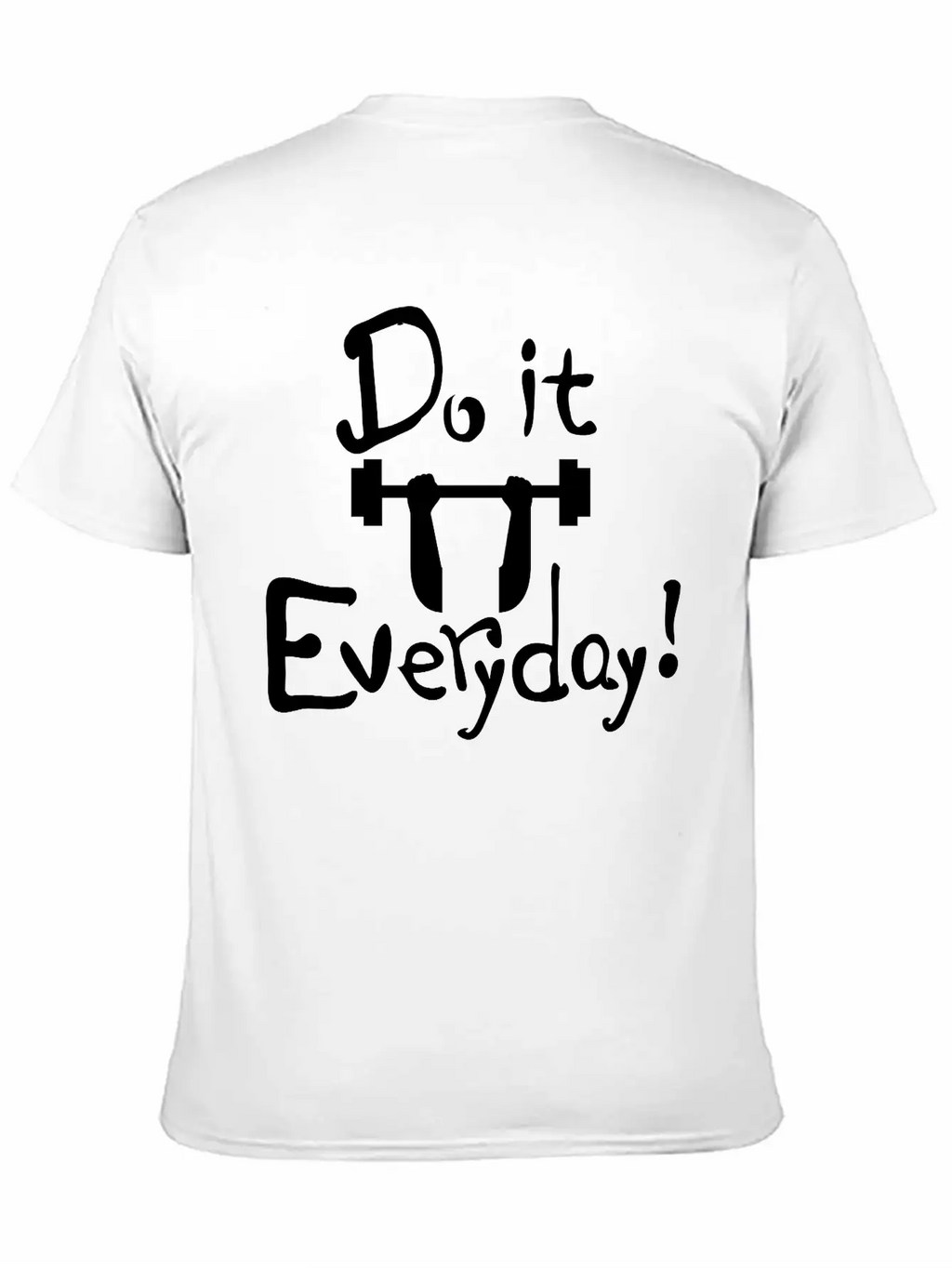 Do It Everyday Exercise Relaxed Everyday Tee – Lightweight And Durable Cotton