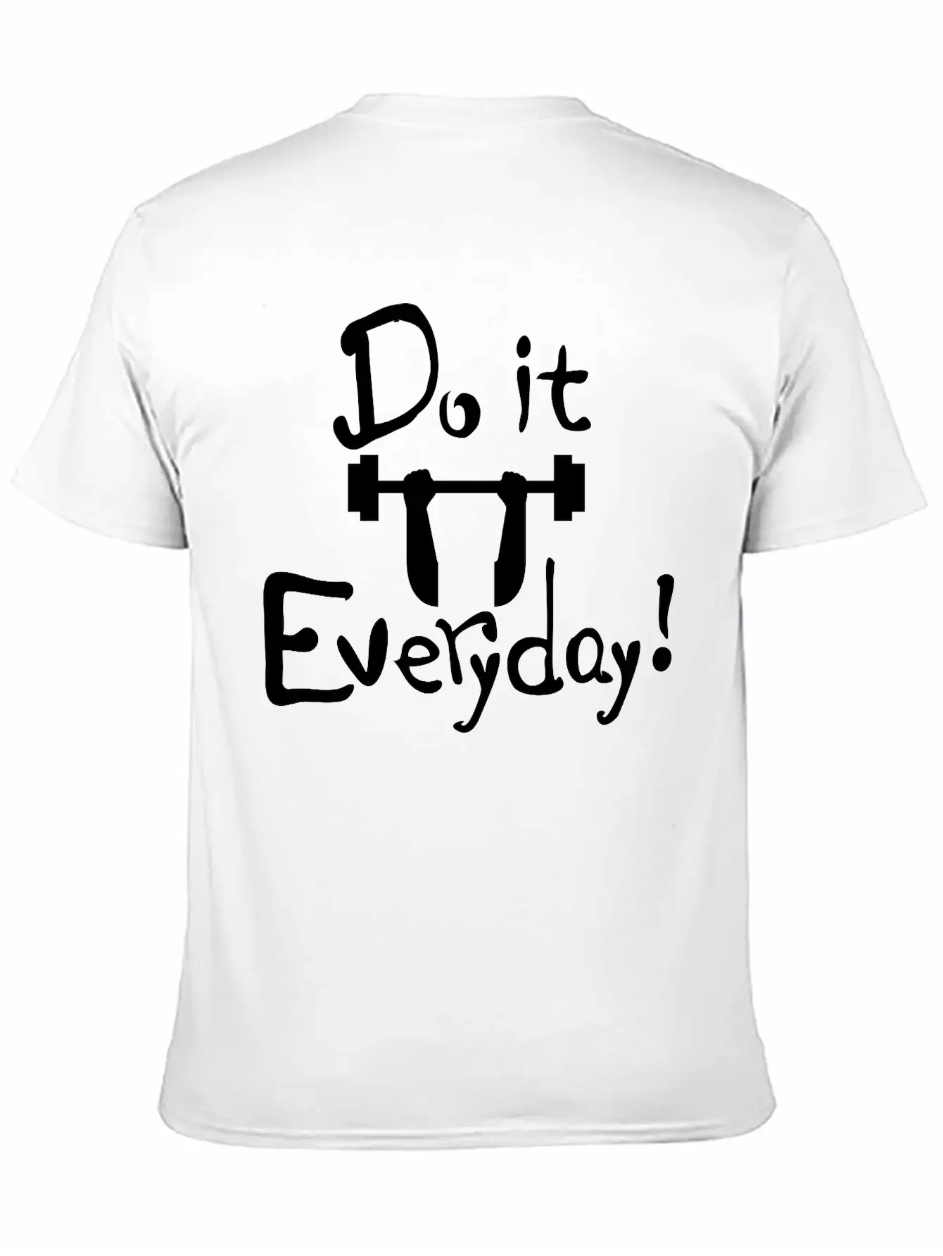 Do It Everyday Exercise Relaxed Everyday Tee – Lightweight And Durable Cotton