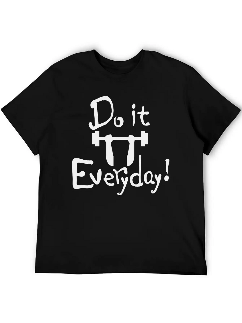Do It Everyday Exercise Relaxed Everyday Tee – Lightweight And Durable Cotton