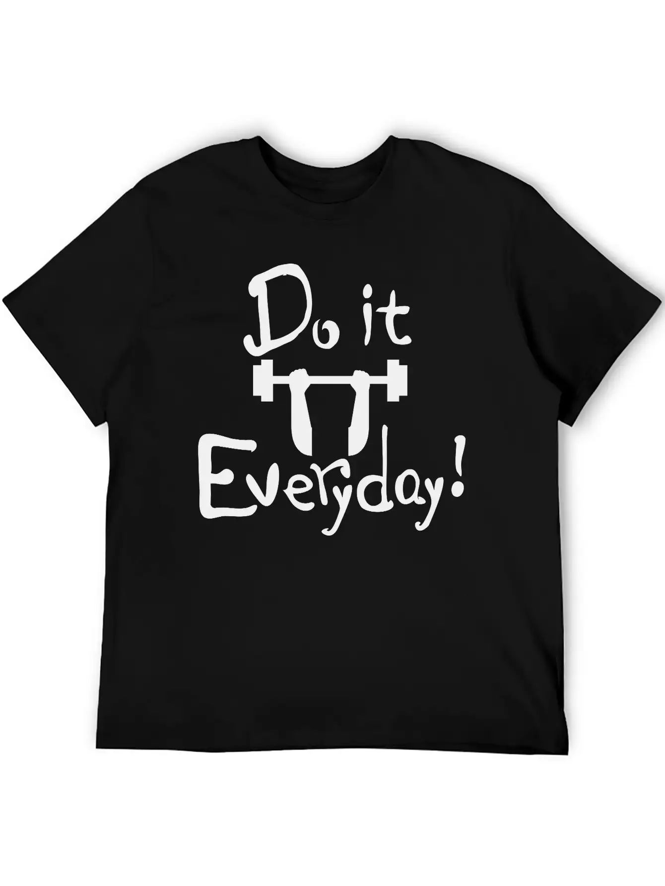 Do It Everyday Exercise Relaxed Everyday Tee – Lightweight And Durable Cotton