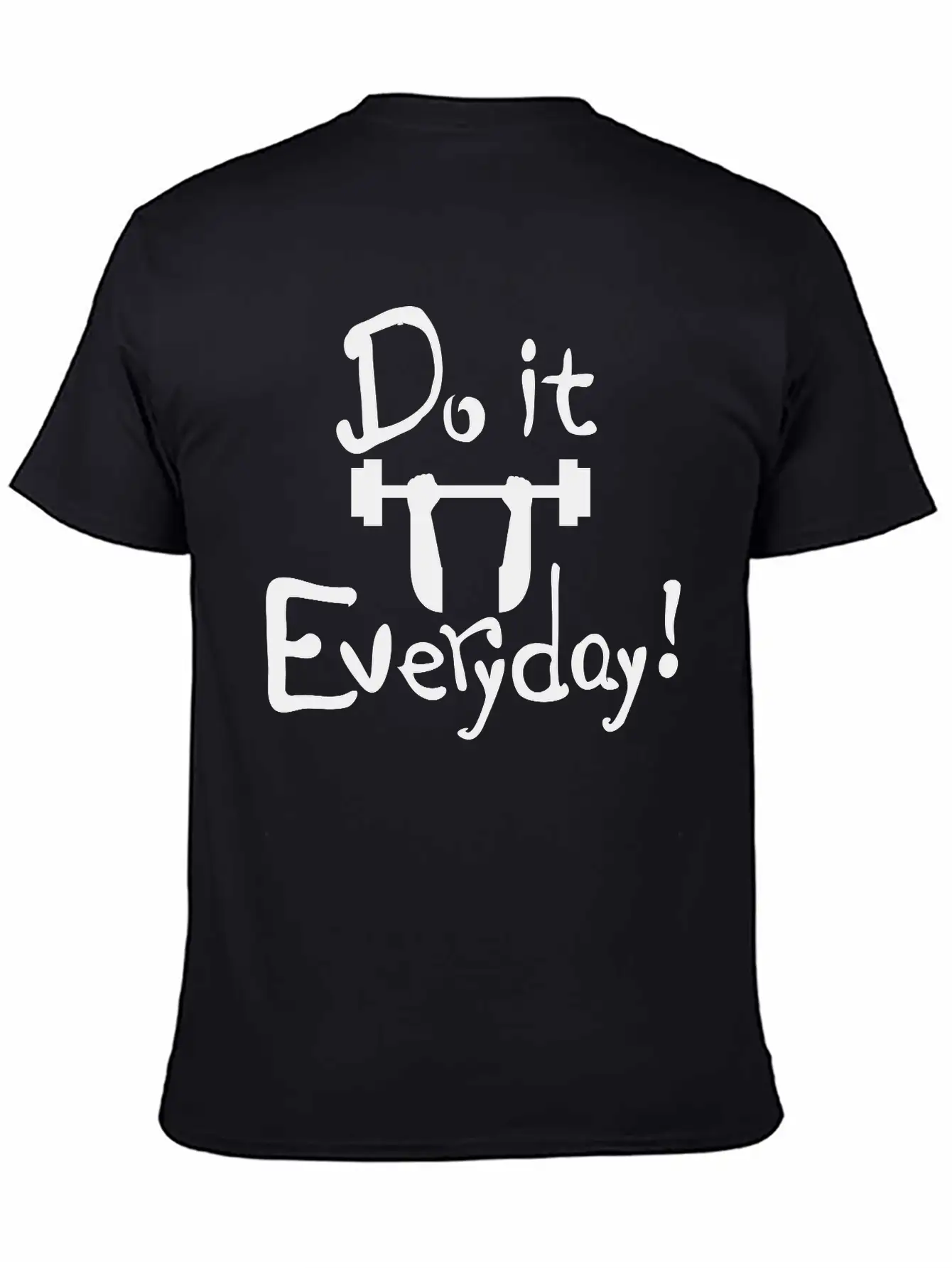 Do It Everyday Exercise Relaxed Everyday Tee – Lightweight And Durable Cotton