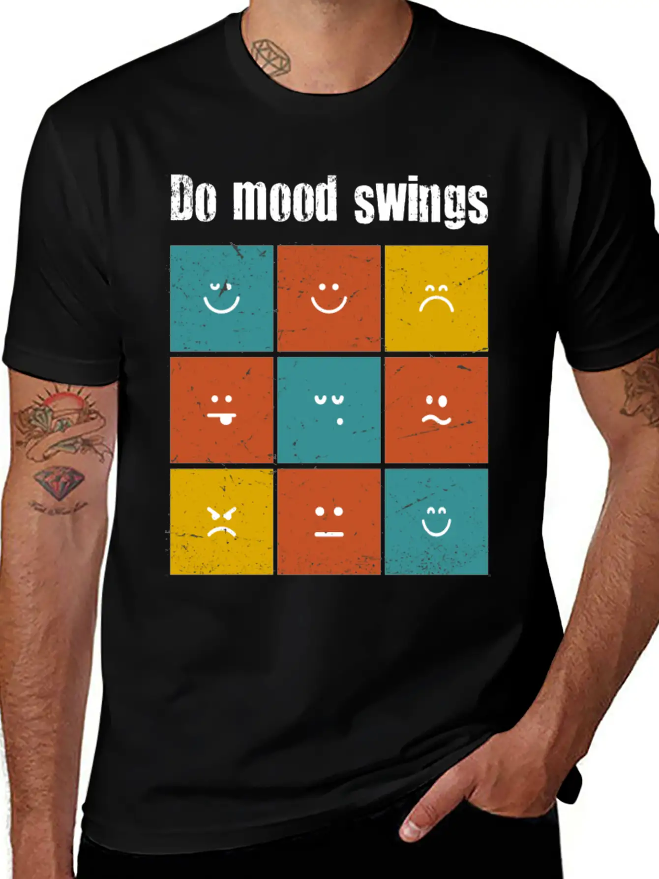 Do Mood Swings Count As Exercise Breathable Graphic T-Shirt – Perfect For Casual Days