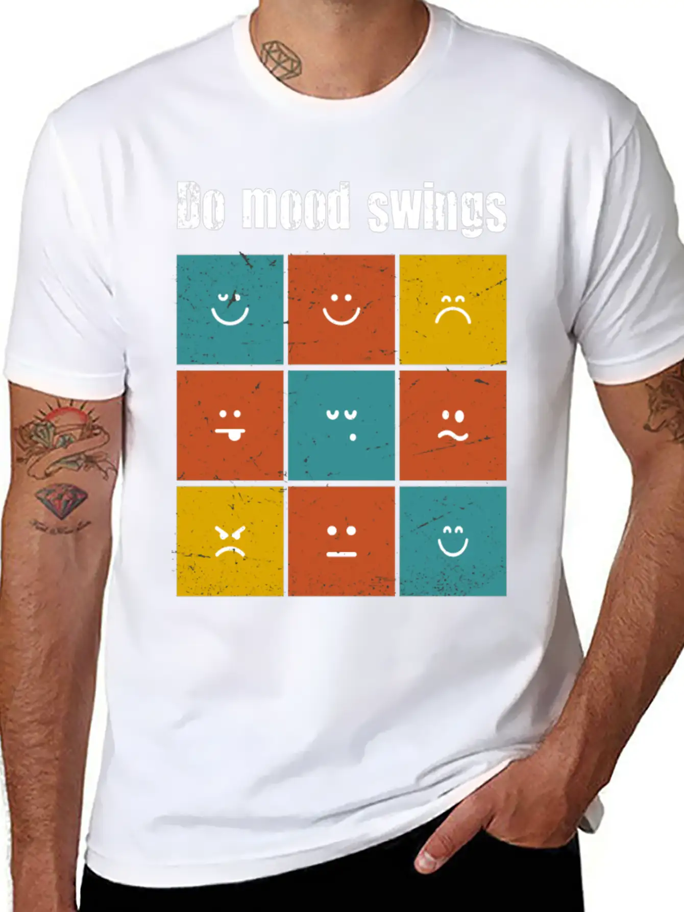 Do Mood Swings Count As Exercise Breathable Graphic T-Shirt – Perfect For Casual Days