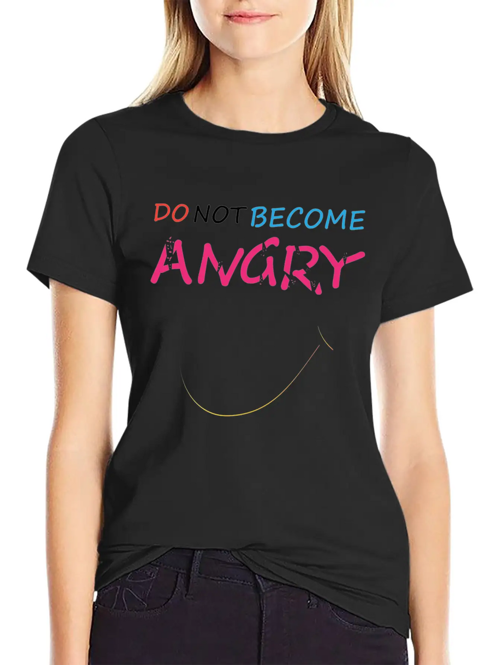 Do Not Become Angry N T-shirt Classic Cotton Tee – Unisex Comfort For Any Season