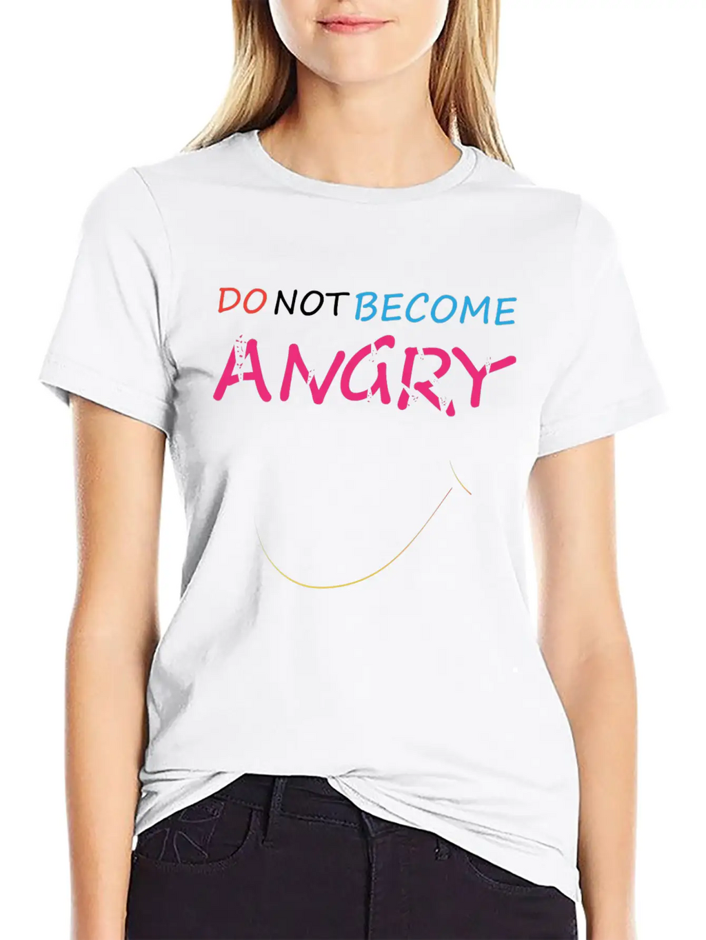 Do Not Become Angry N T-shirt Classic Cotton Tee – Unisex Comfort For Any Season