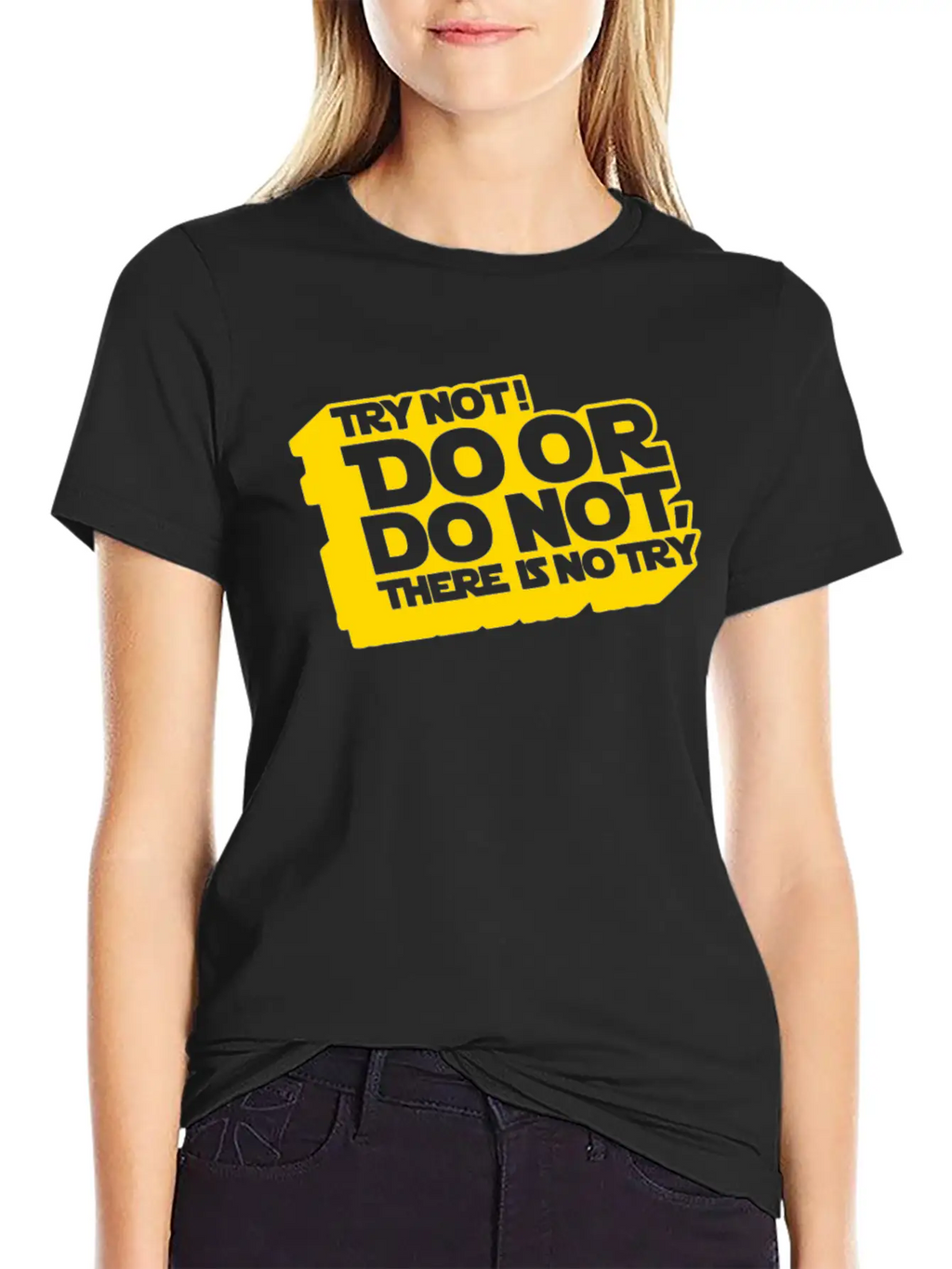 Do Or Do Not Star Wars Classic Cotton Tee – Unisex Comfort For Any Season