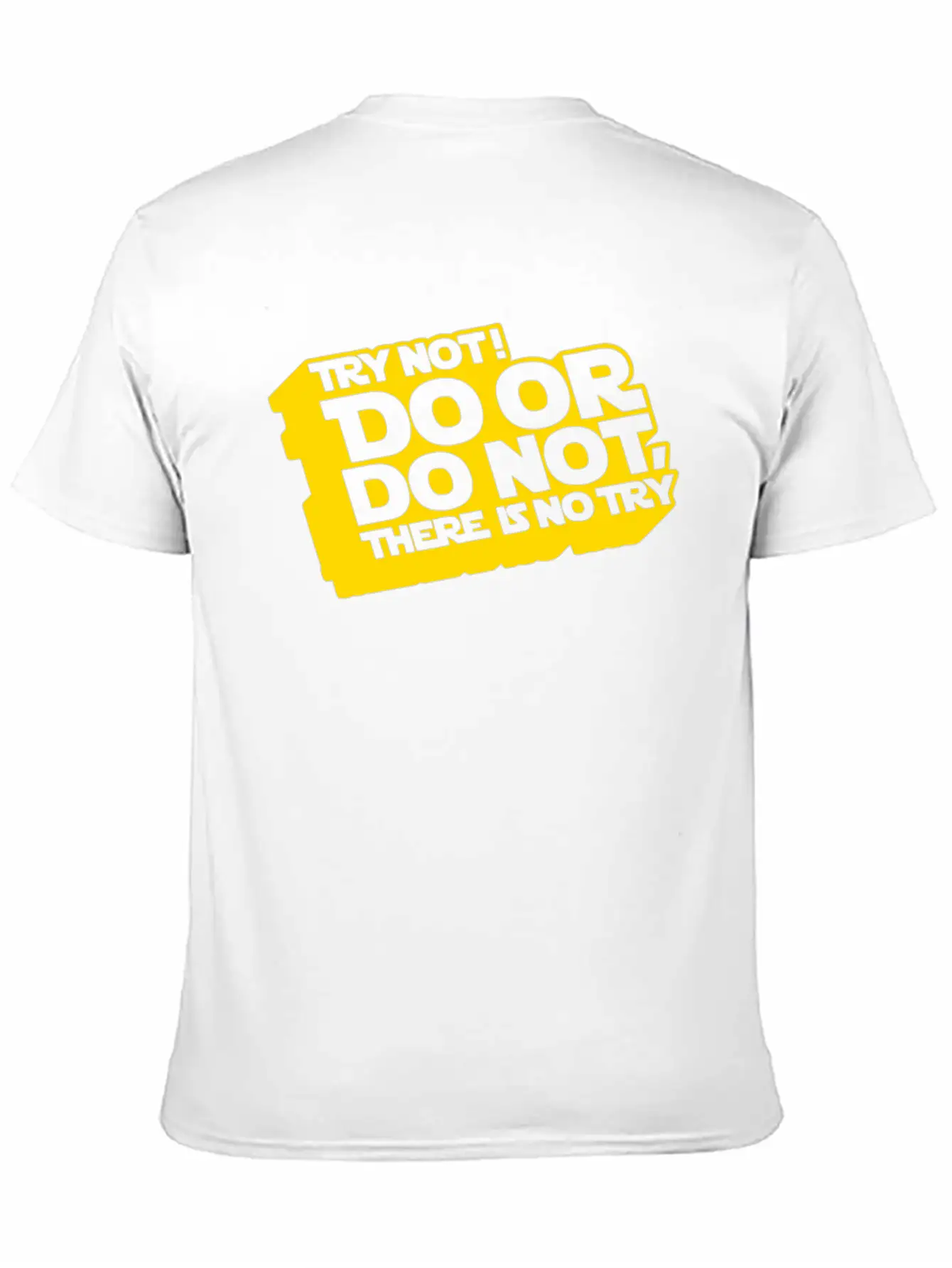Do Or Do Not Star Wars Classic Cotton Tee – Unisex Comfort For Any Season