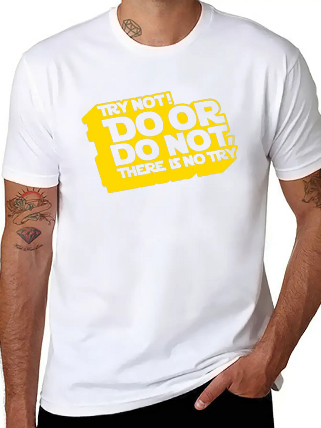 Do Or Do Not Star Wars Classic Cotton Tee – Unisex Comfort For Any Season
