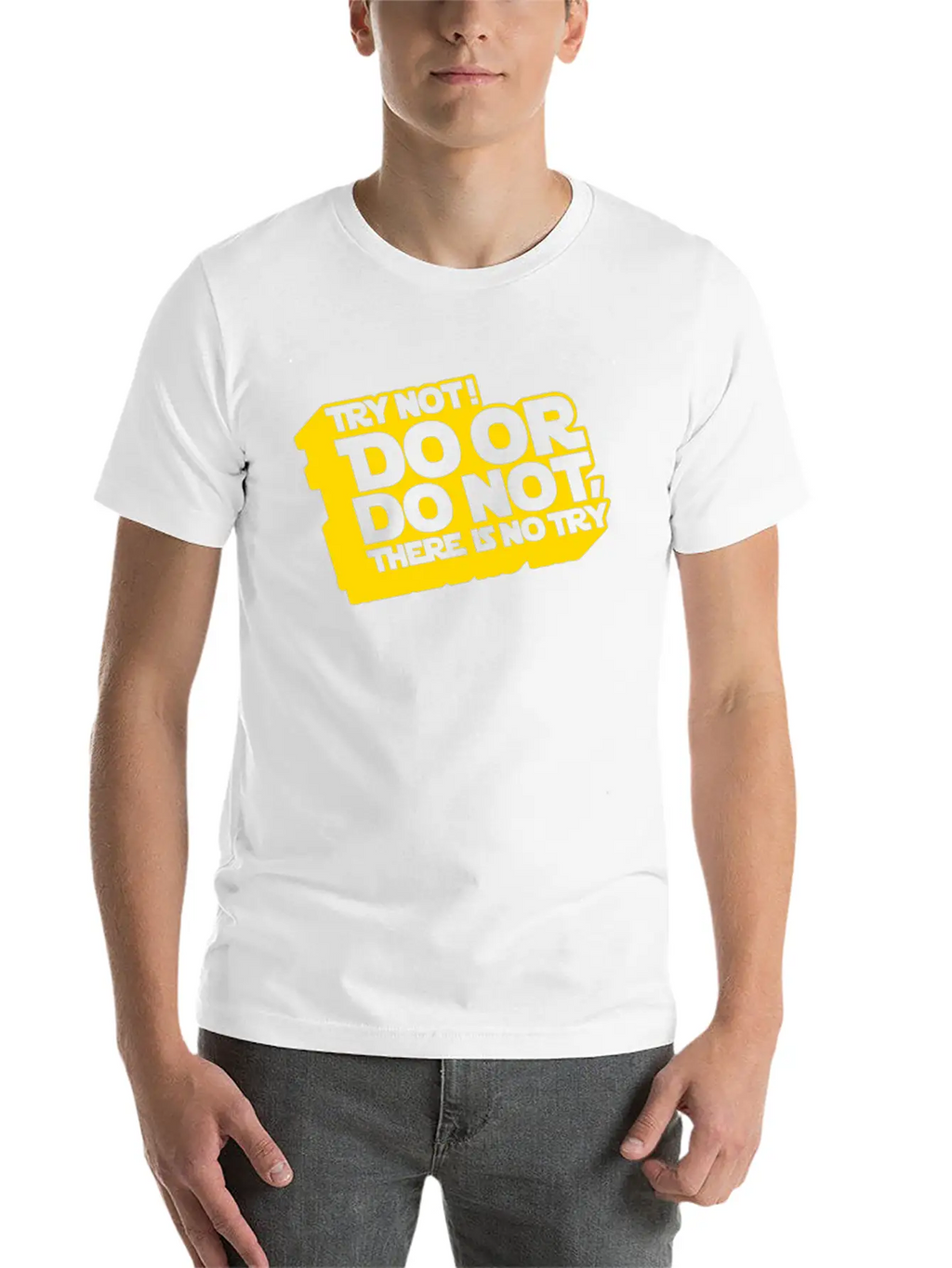 Do Or Do Not Star Wars Classic Cotton Tee – Unisex Comfort For Any Season