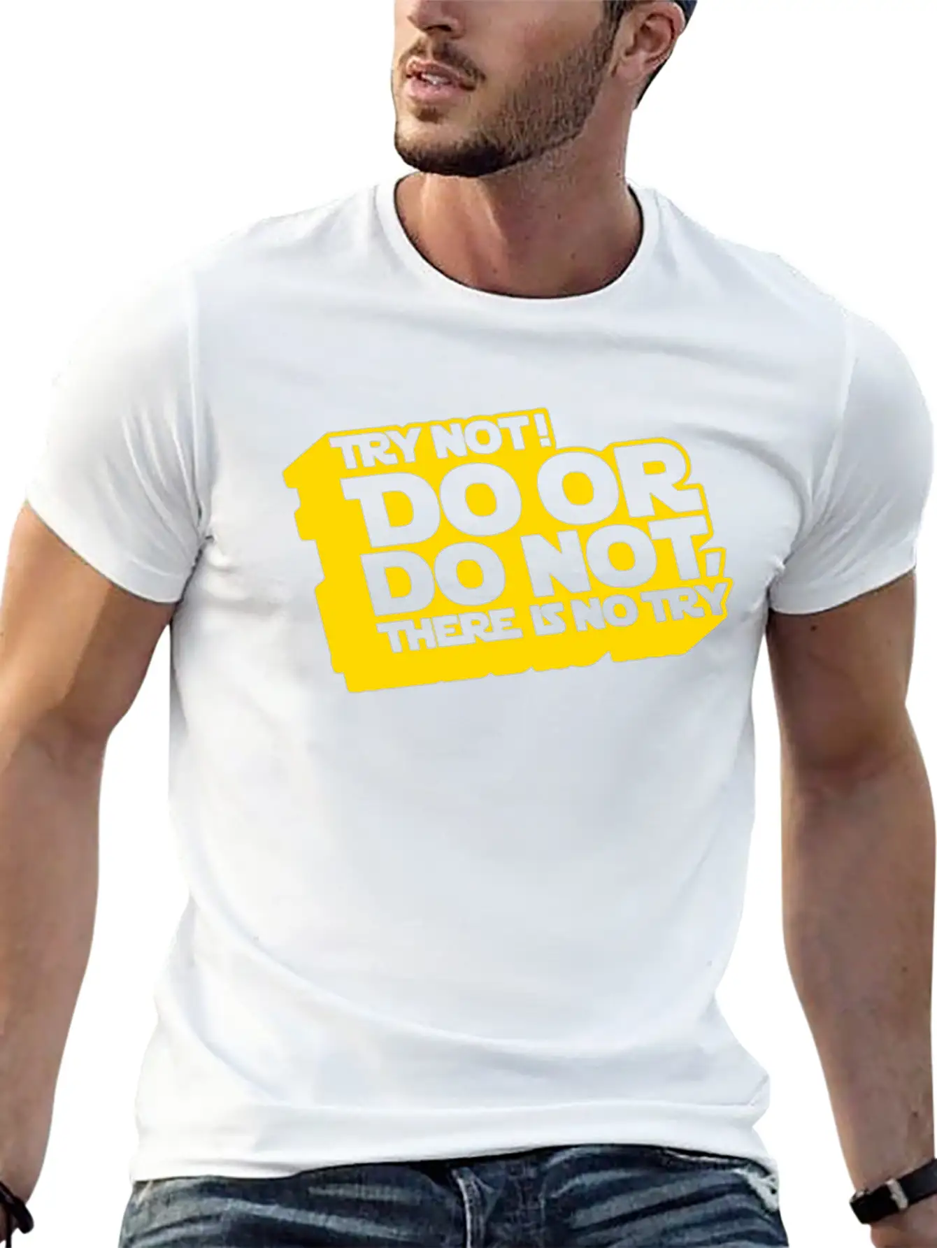 Do Or Do Not Star Wars Classic Cotton Tee – Unisex Comfort For Any Season