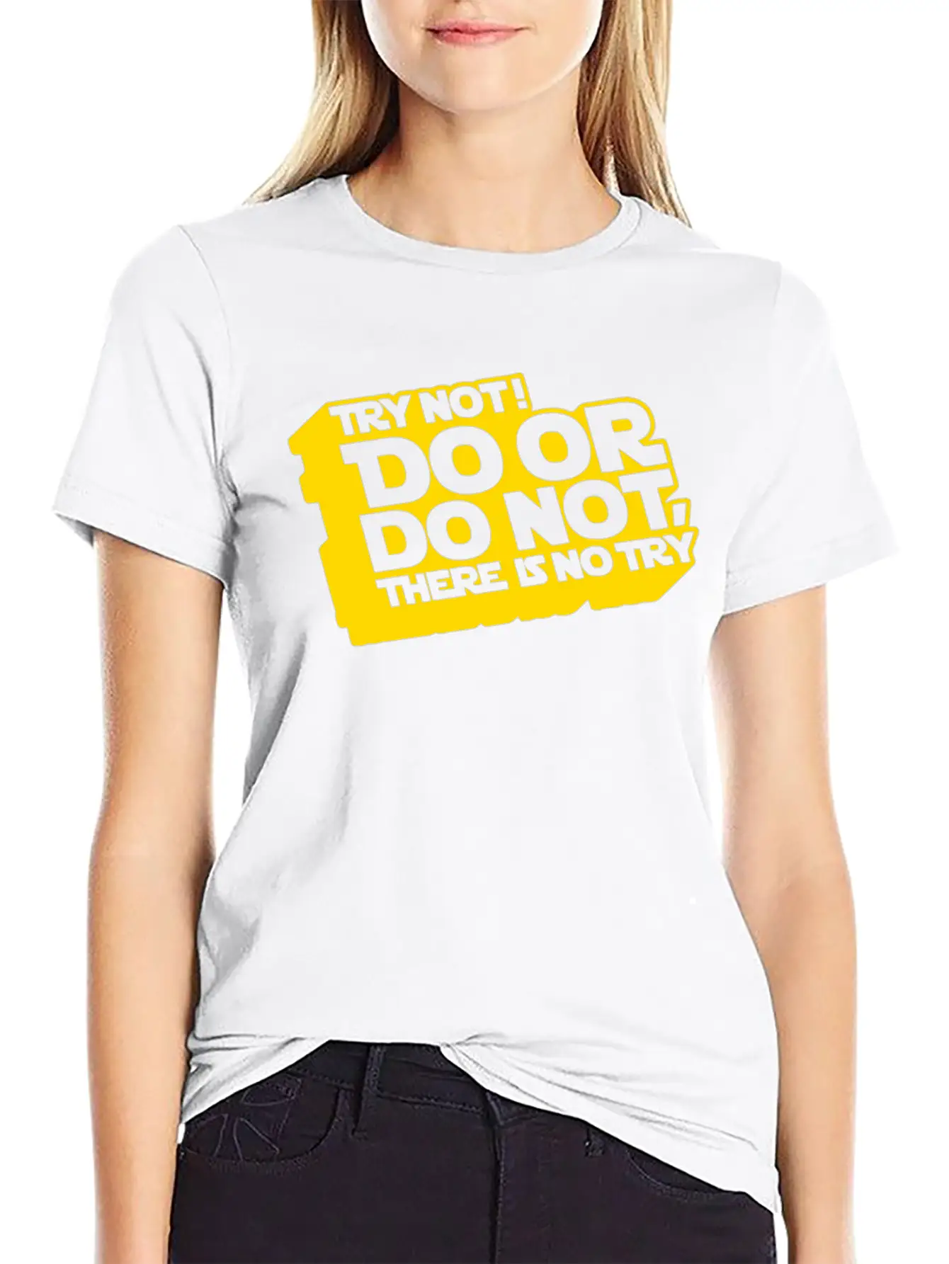 Do Or Do Not Star Wars Classic Cotton Tee – Unisex Comfort For Any Season