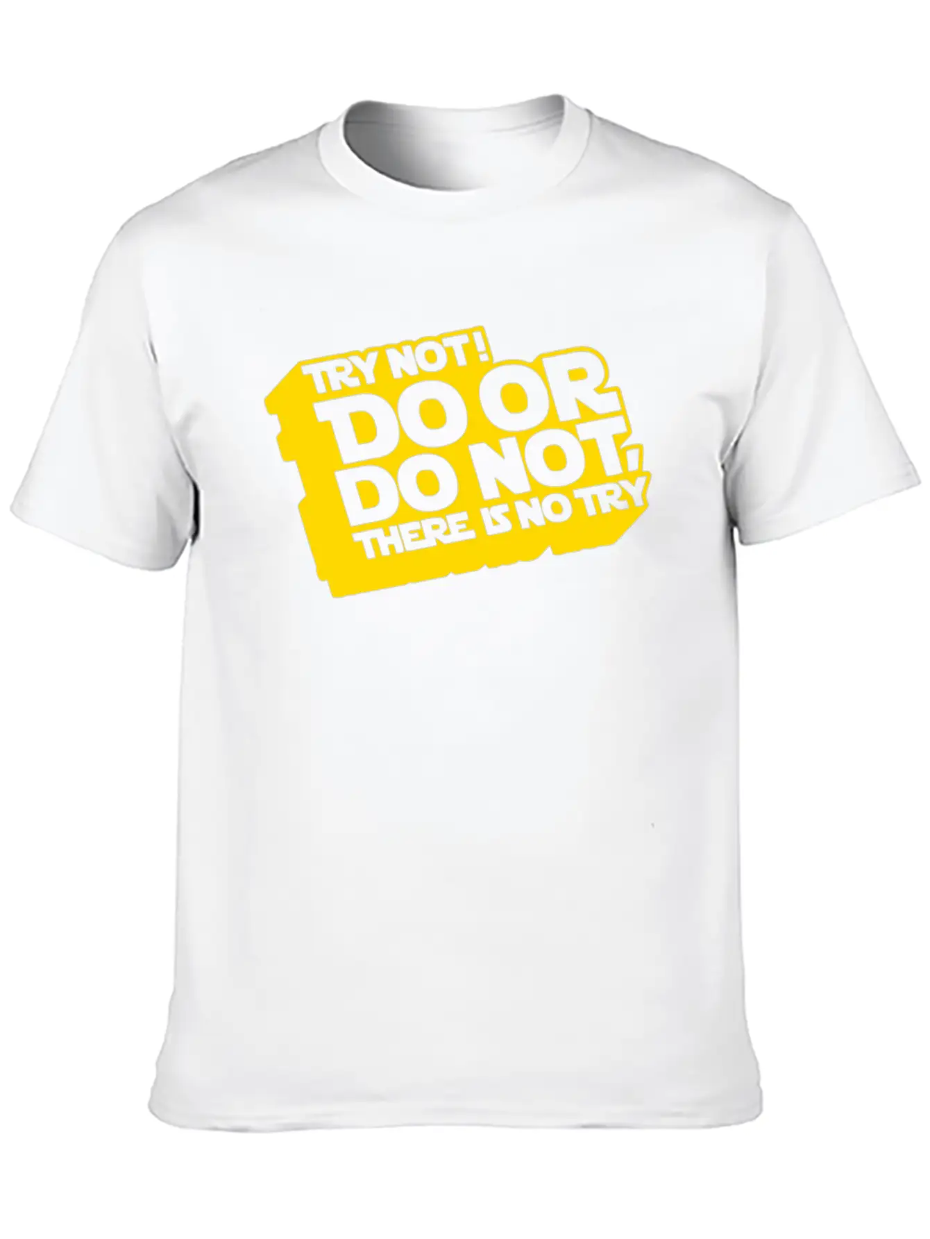 Do Or Do Not Star Wars Classic Cotton Tee – Unisex Comfort For Any Season
