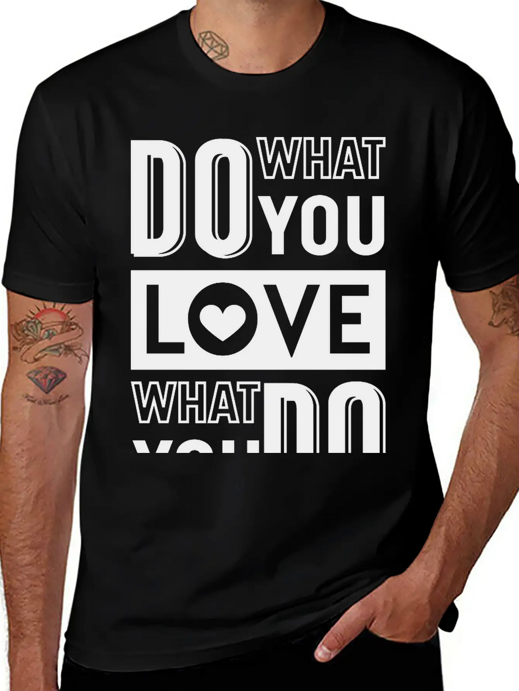 Do What You Love Timeless Short Sleeve Tee – Comfy And Minimalist Design